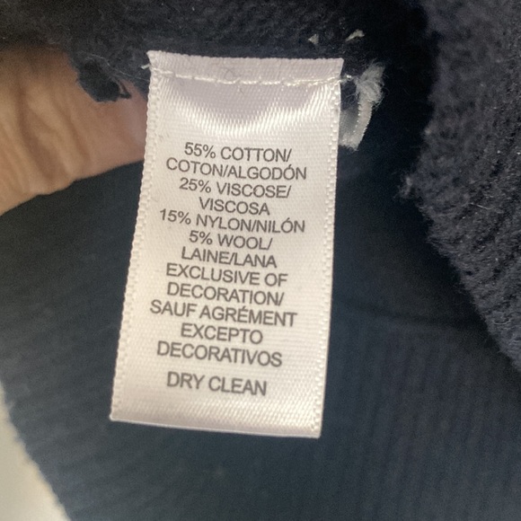 Ladies cropped sleeve sweater - Picture 3 of 3